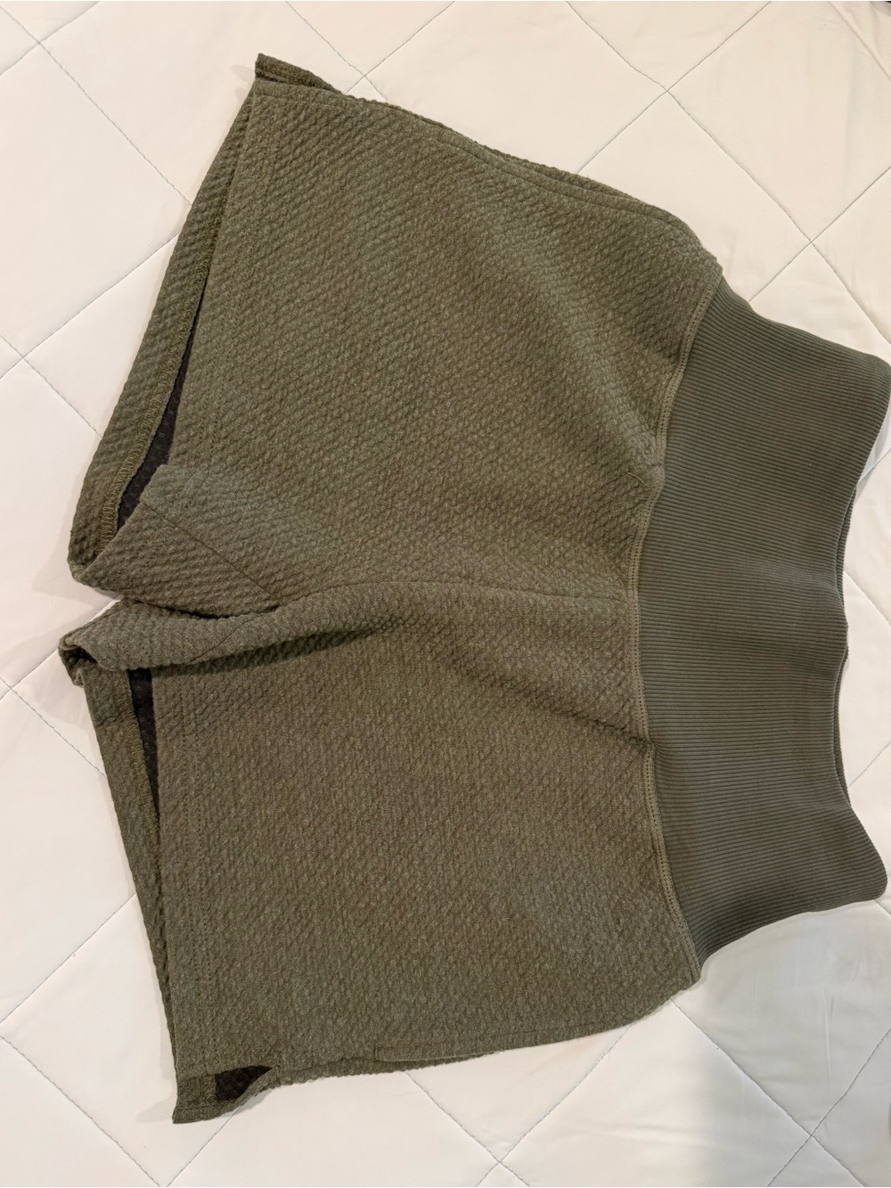 BORN PRIMITIVE Women’s Olive Green Hoodie and Shorts Set - Picture 7 of 11